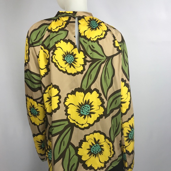 Chepe Italy Sunflower Blouse Size M - Picture 6 of 15